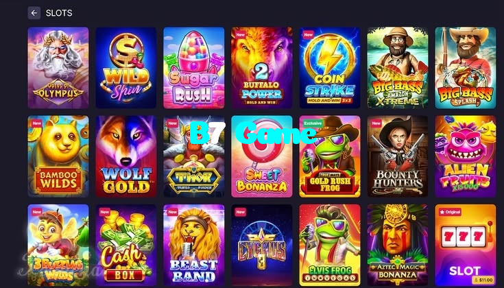 available types of B7 Game bet including pre-match live express and system bets